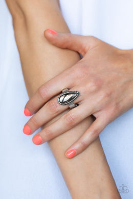 Mystical Marvel - Silver Ring - Paparazzi Accessories