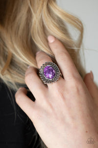 Anasazi Arbor - Purple Ring - Paparazzi Accessories