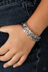 Paisley Portico - Silver Bracelet - Paparazzi Accessories