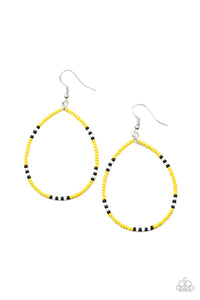 keep-up-the-good-beadwork-yellow-earrings-paparazzi-accessories
