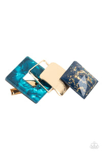 geometrically-gatsby-blue-hair clip-paparazzi-accessories