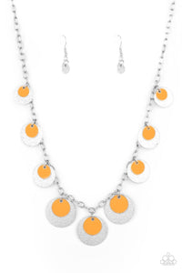 the-cosmos-are-calling-orange-necklace-paparazzi-accessories