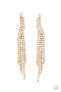 cosmic-candescence-gold-post earrings-paparazzi-accessories