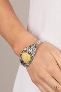Whimsically Winslow - Yellow Bracelet - Paparazzi Accessories