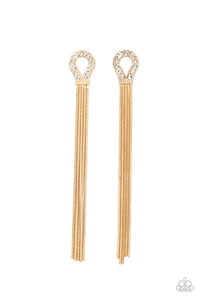 dallas-debutante-gold-post earrings-paparazzi-accessories