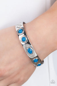 Heavenly Horizons - Blue Bracelet - Paparazzi Accessories