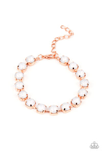 Dreamy Debutante - Copper Bracelet - Paparazzi Accessories
