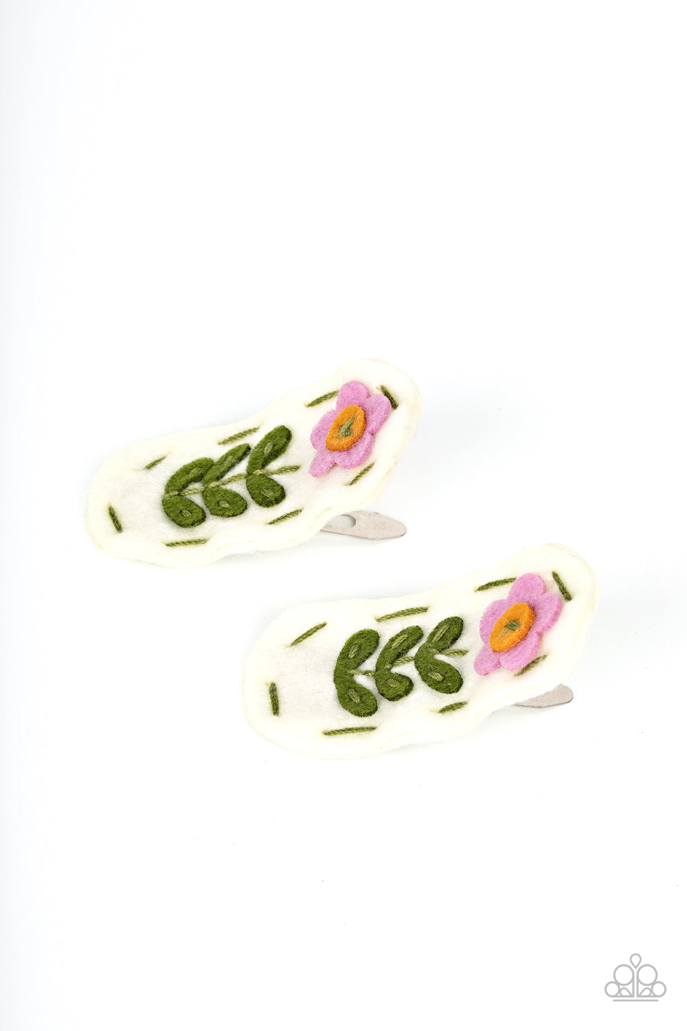 Floral Whimsy - Purple Hair Clip - Paparazzi Accessories