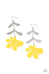 palm-beach-bonanza-yellow-earrings-paparazzi-accessories