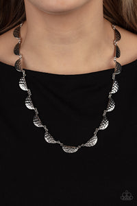 Lunar Jungle - Silver Necklace - Paparazzi Accessories