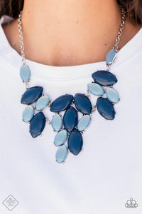 Date Night Nouveau - Blue Necklace - Paparazzi Accessories