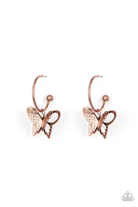 butterfly-freestyle-copper-earrings-paparazzi-accessories