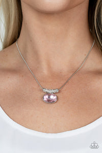 Pristinely Prestigious - Pink Necklace - Paparazzi Accessories