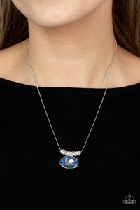 Pristinely Prestigious - Blue Necklace - Paparazzi Accessories
