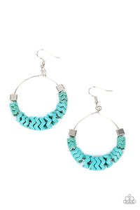 capriciously-crimped-blue-earrings-paparazzi-accessories