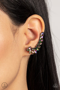 Stargazer Glamour - Multi Post Earrings - Paparazzi Accessories