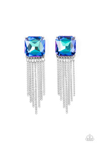 supernova-novelty-blue-post earrings-paparazzi-accessories