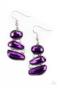 gem-galaxy-purple-earrings-paparazzi-accessories