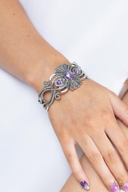 Rural Rumination - Purple Bracelet - Paparazzi Accessories
