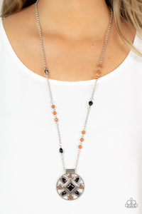 Sierra Showroom - Black Necklace - Paparazzi Accessories