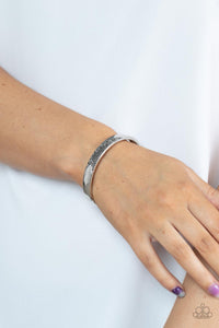 Radiant Edge - Silver Bracelet - Paparazzi Accessories