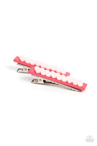 Cutely Cupid - Pink Hair Clip - Paparazzi Accessories