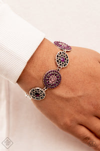 Vogue Garden-Variety - Purple Bracelet - Paparazzi Accessories