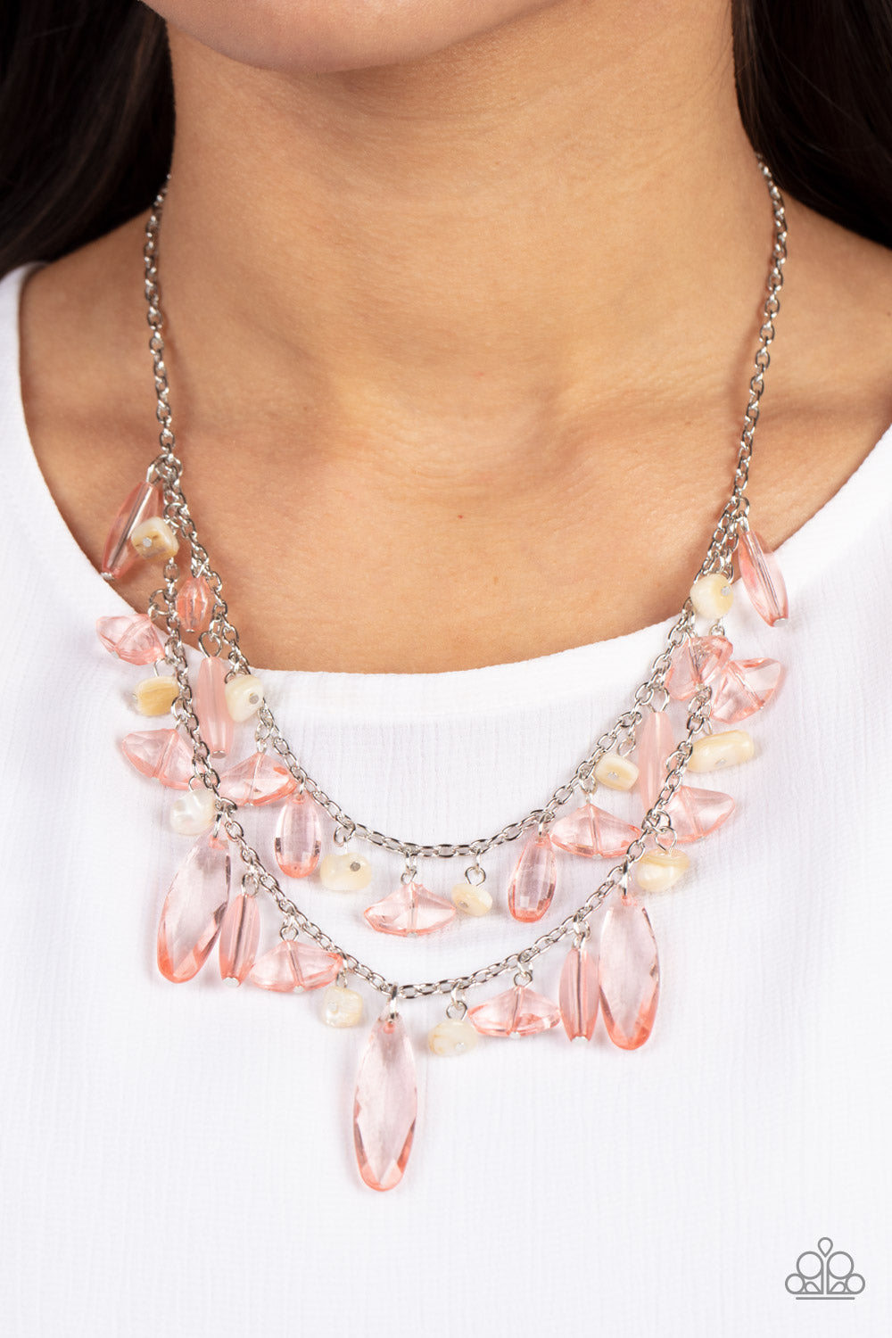 Candlelit Cabana - Pink Necklace - Paparazzi Accessories