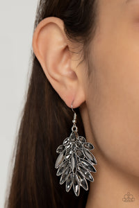 COSMIC-politan - Silver Earrings - Paparazzi Accessories