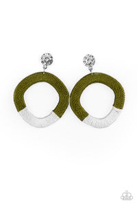 thats-a-wraparound-green-post earrings-paparazzi-accessories
