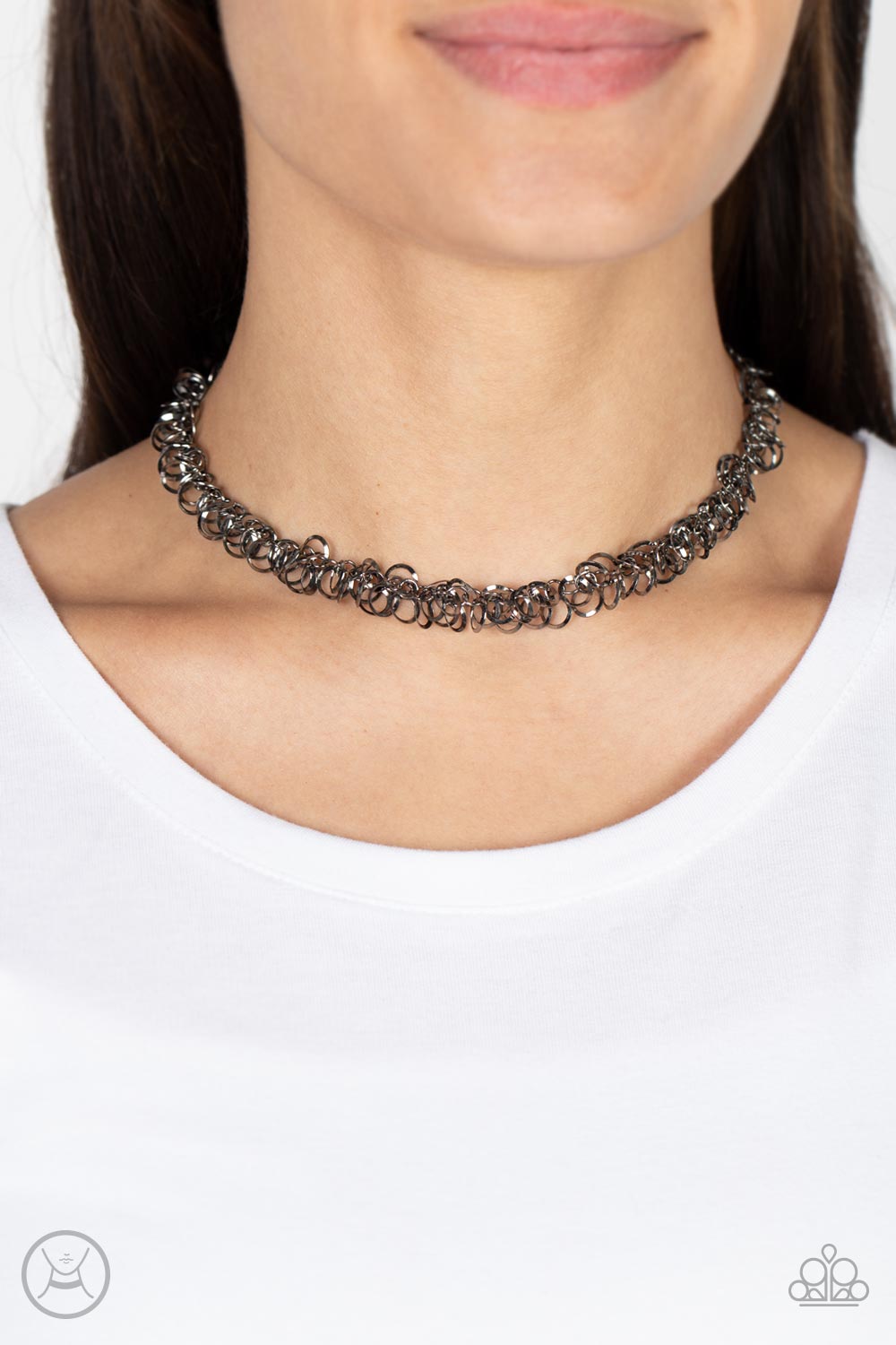 Cause a Commotion - Black Necklace - Paparazzi Accessories