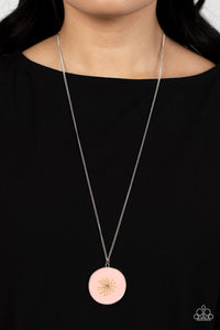 Prairie Picnic - Pink Necklace - Paparazzi Accessories