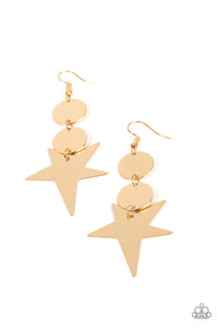 star-bizarre-gold-earrings-paparazzi-accessories