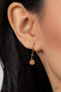 Chiming Charmer - Copper Necklace - Paparazzi Accessories