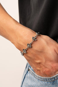 Gala Garland - Silver Bracelet - Paparazzi Accessories