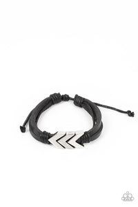 arrow-pharaoh-black-bracelet-paparazzi-accessories
