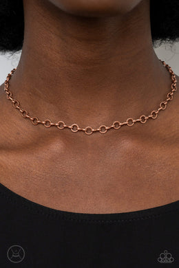 Keepin it Chic - Copper Necklace - Paparazzi Accessories