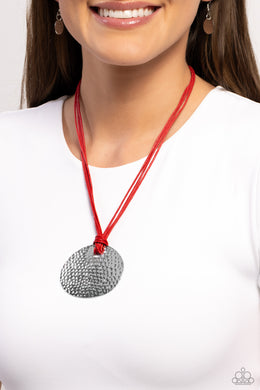 Rural Reflex - Red Necklace - Paparazzi Accessories