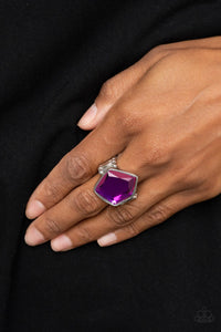 Abstract Escapade - Purple Ring - Paparazzi Accessories