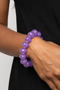 This is My Jam! - Purple Bracelet - Paparazzi Accessories