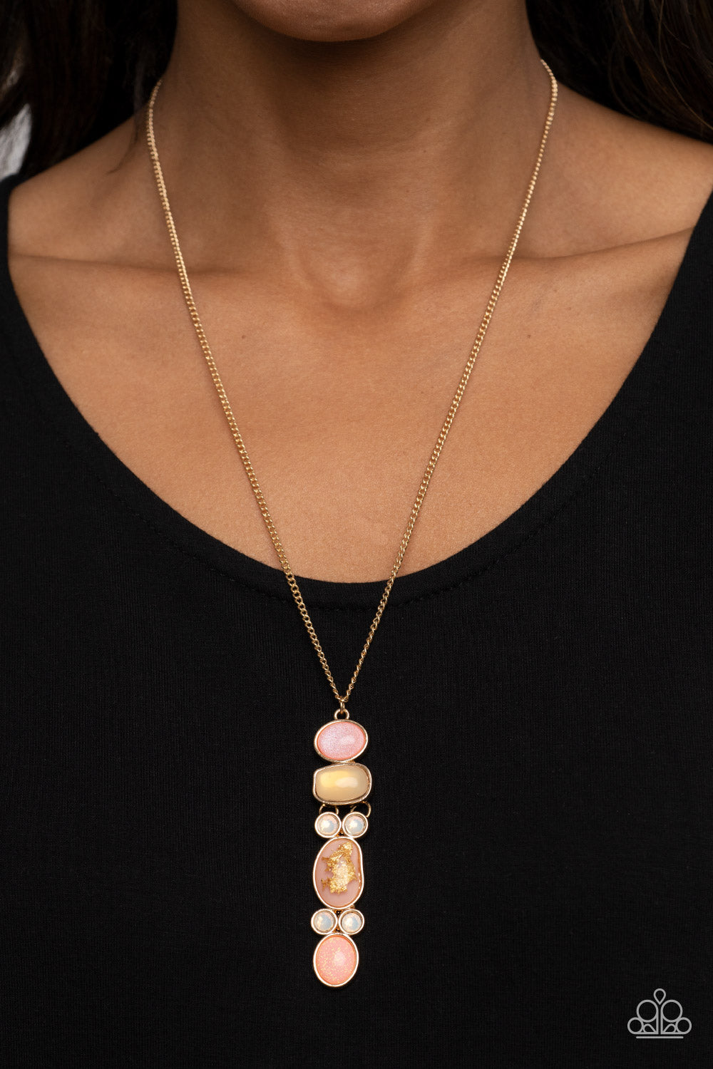 Totem Treasure - Pink Necklace - Paparazzi Accessories