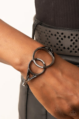 Scope of Expertise - Black Bracelet - Paparazzi Accessories