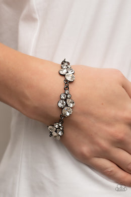 Duchess Dowry - Black Bracelet - Paparazzi Accessories