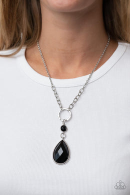 Valley Girl Glamour - Black Necklace - Paparazzi Accessories