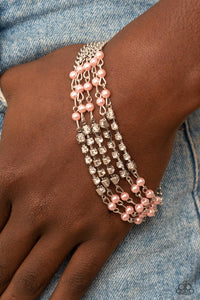 Experienced in Elegance - Pink Bracelet - Paparazzi Accessories
