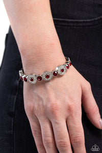 Crowns Only Club - Red Bracelet - Paparazzi Accessories
