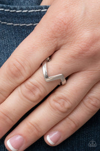 Global Shock - Silver Ring - Paparazzi Accessories