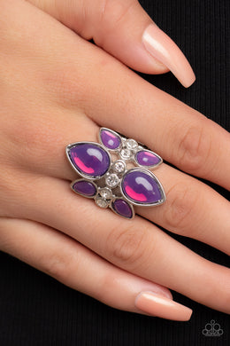 TRIO Tinto - Purple Ring - Paparazzi Accessories