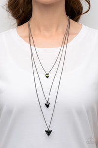 Follow the LUSTER - Black Necklace - Paparazzi Accessories