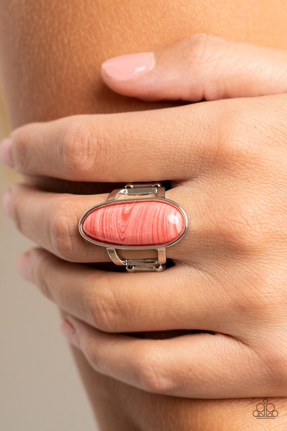 Eco Expression - Pink Ring - Paparazzi Accessories